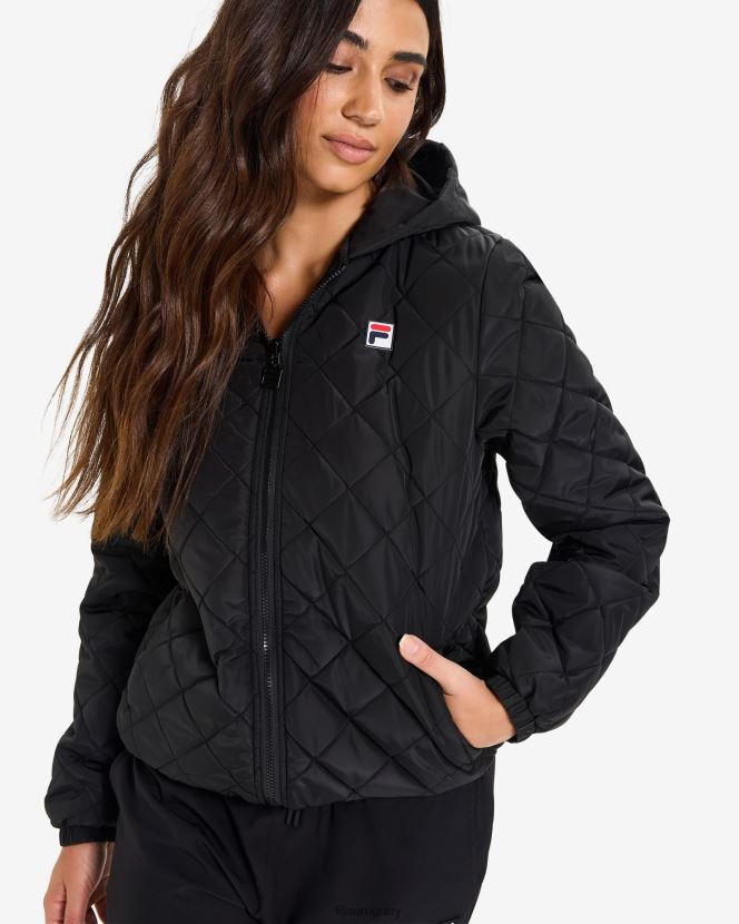 negro FILA fila jkt reversible mujer tash negro 6L8PR22978