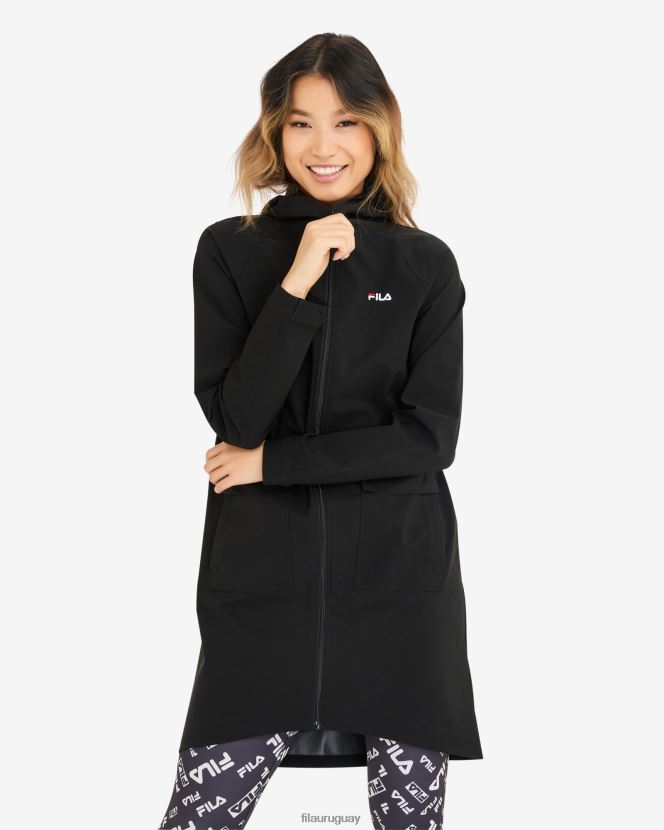 negro FILA parka fila mujer gracia negro 6L8PR22977