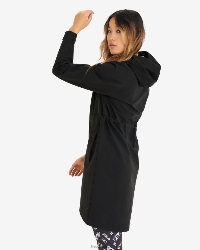 negro FILA parka fila mujer gracia negro 6L8PR22977