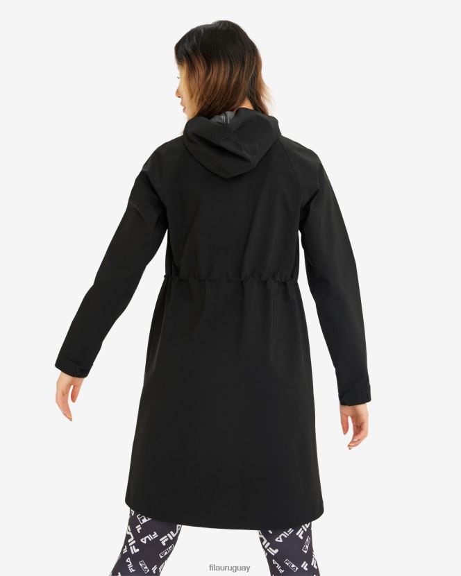 negro FILA parka fila mujer gracia negro 6L8PR22977