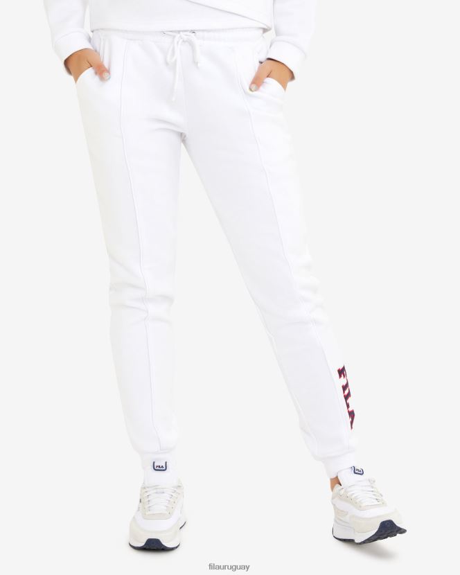 blanco FILA pantalón fila serena mujer blanco 6L8PR22909