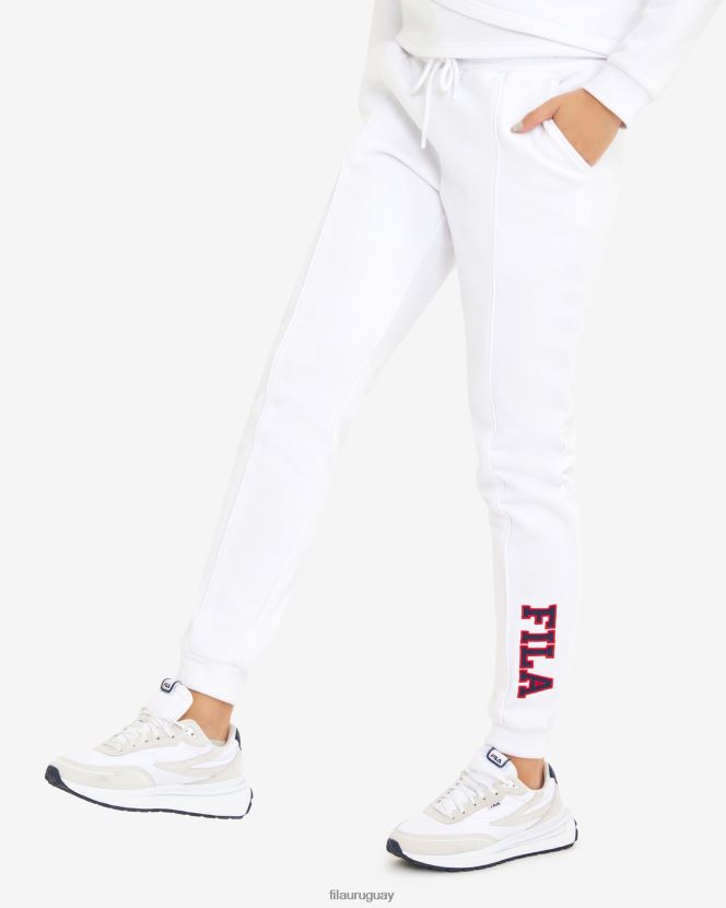 blanco FILA pantalón fila serena mujer blanco 6L8PR22909