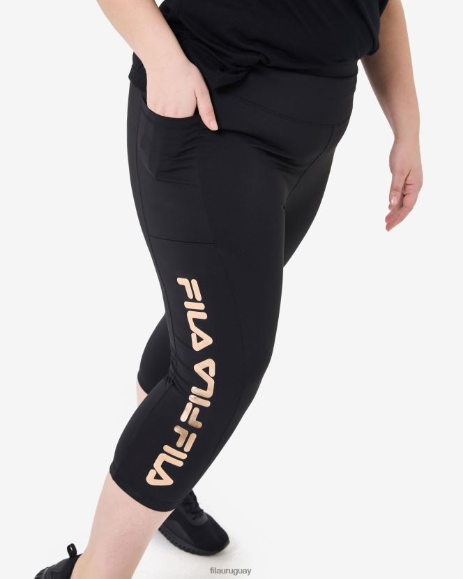 negro FILA fila arianna 3/4 mallas negras 6L8PR22917