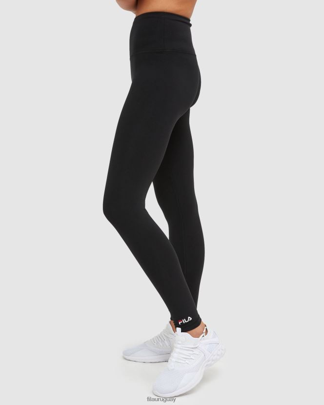 negro FILA mallas completas fila classic mujer negras 6L8PR22883