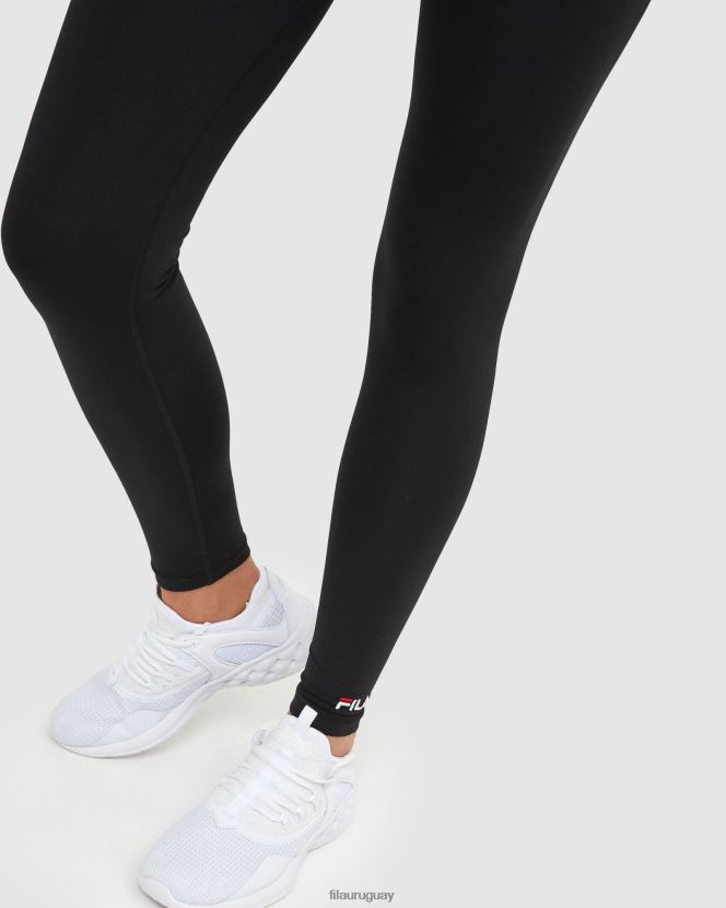 negro FILA mallas completas fila classic mujer negras 6L8PR22883
