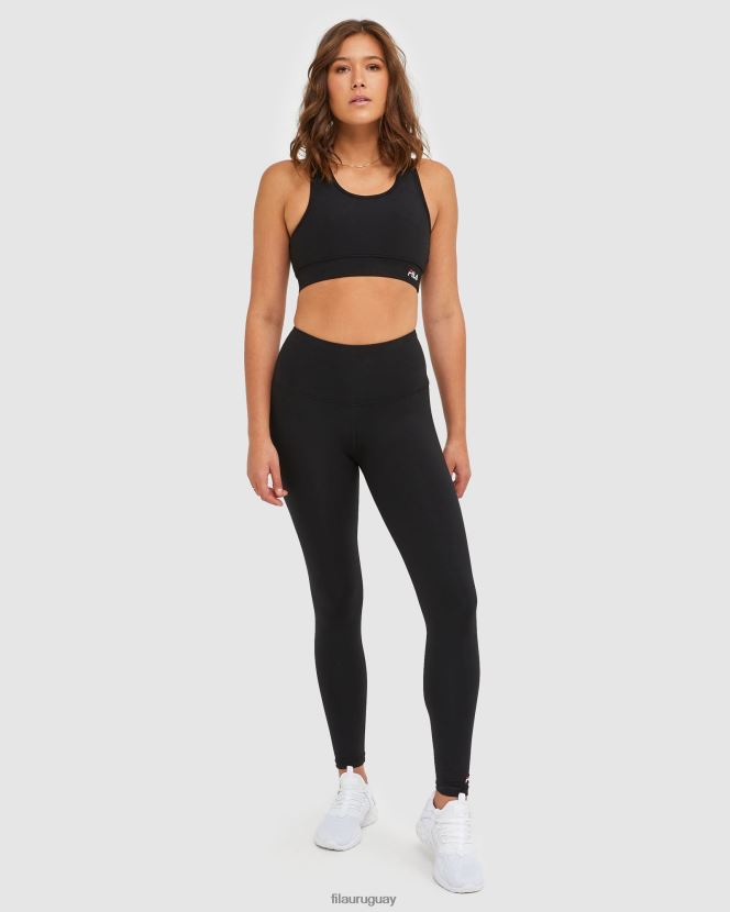 negro FILA mallas completas fila classic mujer negras 6L8PR22883