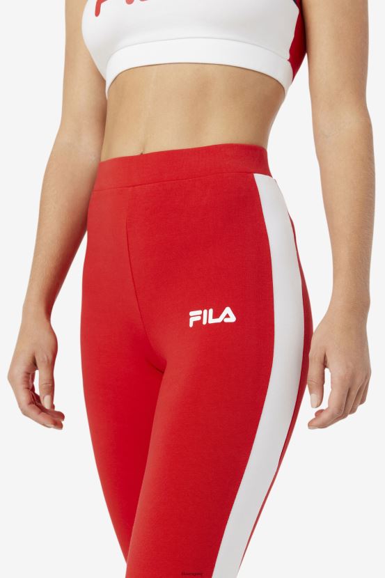 rojo FILA leggins fila merced rojos 6L8PR21723