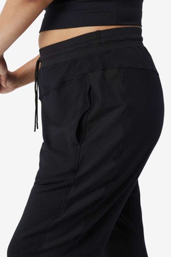 negro FILA fila fi-lux textura jogger negro 6L8PR22011