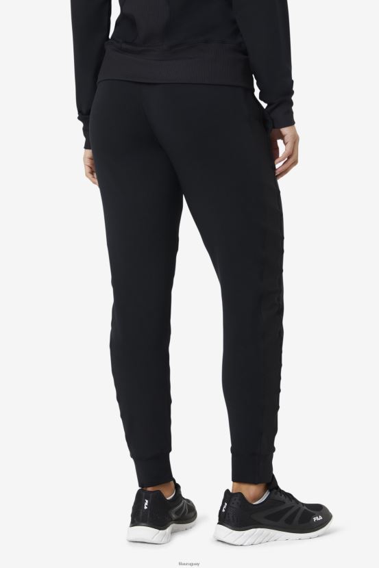 negro FILA jogging fi-lux textura negro fila 6L8PR22009