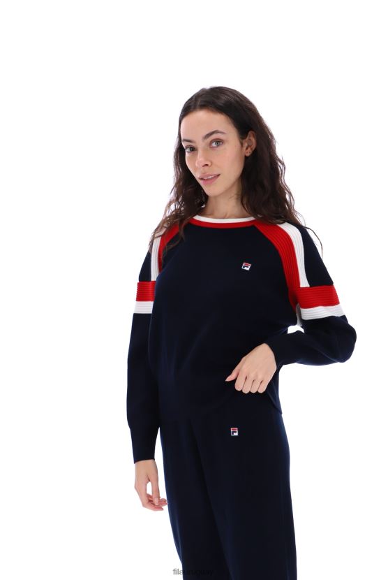 FILA jersey frankie de punto con cuello redondo fila 6L8PR23444