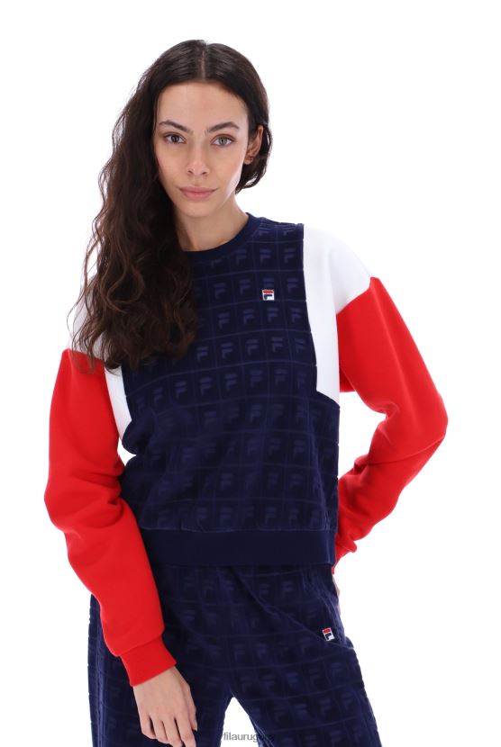 FILA sudadera fila lucy velour 6L8PR23428