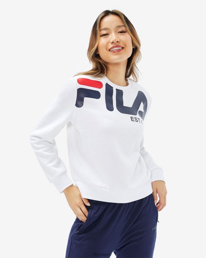 blanco FILA zapatillas fila grazia blancas para mujer 6L8PR22956