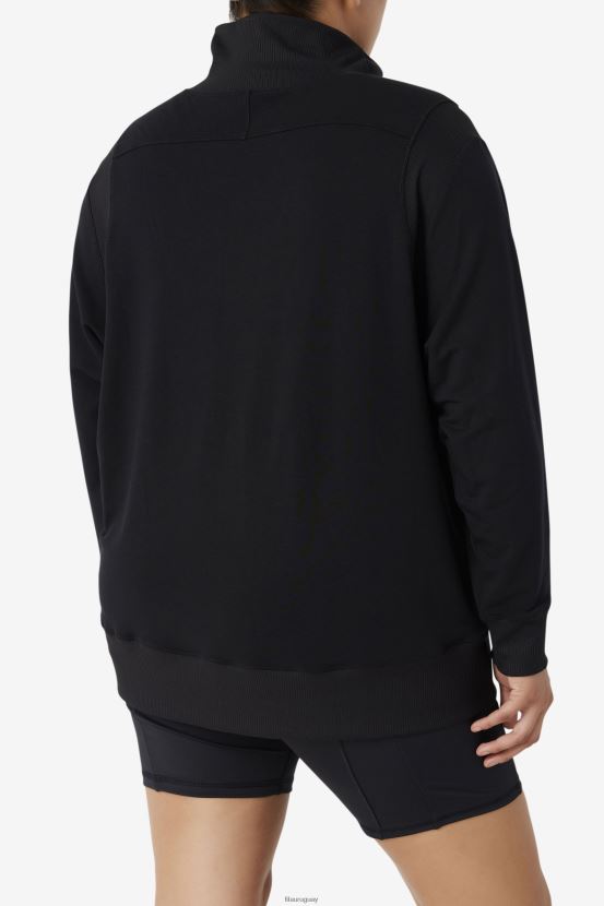 negro FILA fila fi-lux media cremallera negra 6L8PR21929
