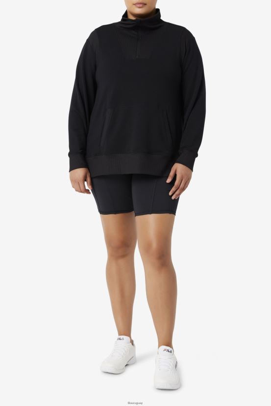 negro FILA fila fi-lux media cremallera negra 6L8PR21929