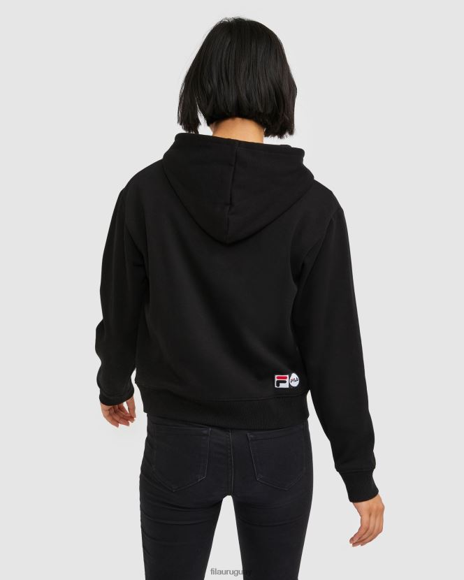 negro FILA sudadera fila isidora negra mujer 6L8PR22970