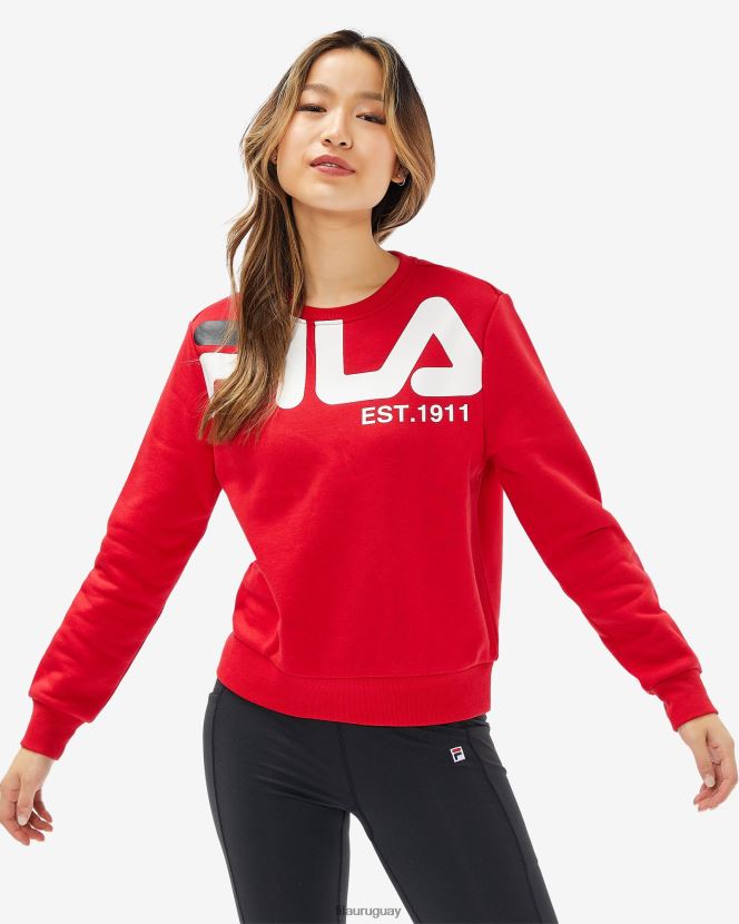 rojo FILA fila grazia crew rojas mujer 6L8PR22963