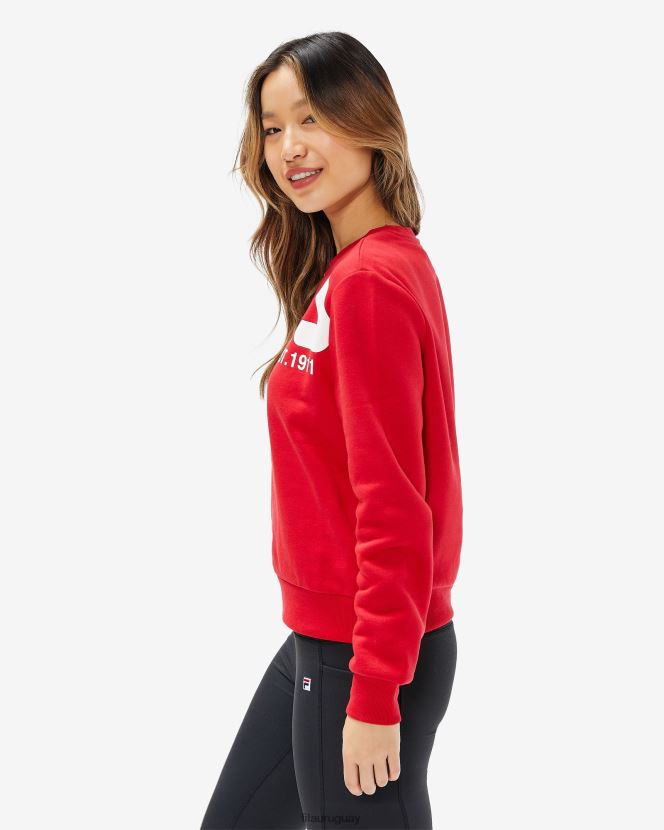 rojo FILA fila grazia crew rojas mujer 6L8PR22963