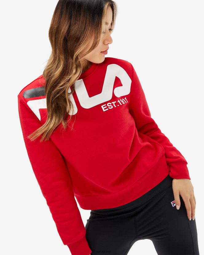 rojo FILA fila grazia crew rojas mujer 6L8PR22963