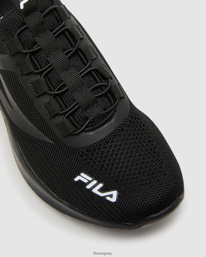 negro FILA fila saluzzo mujer negras 6L8PR22892