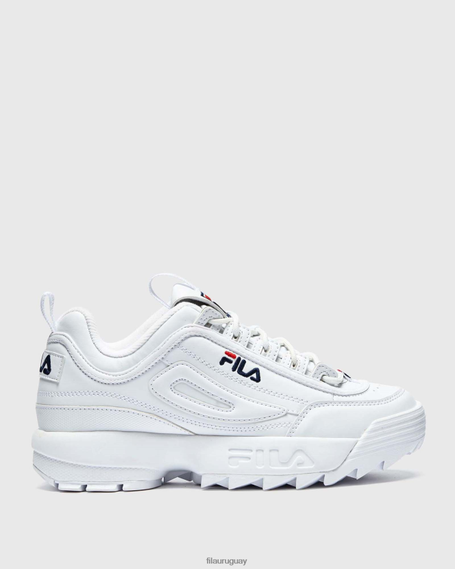 blanco FILA fila disruptor ii mujer blancas 6L8PR23005