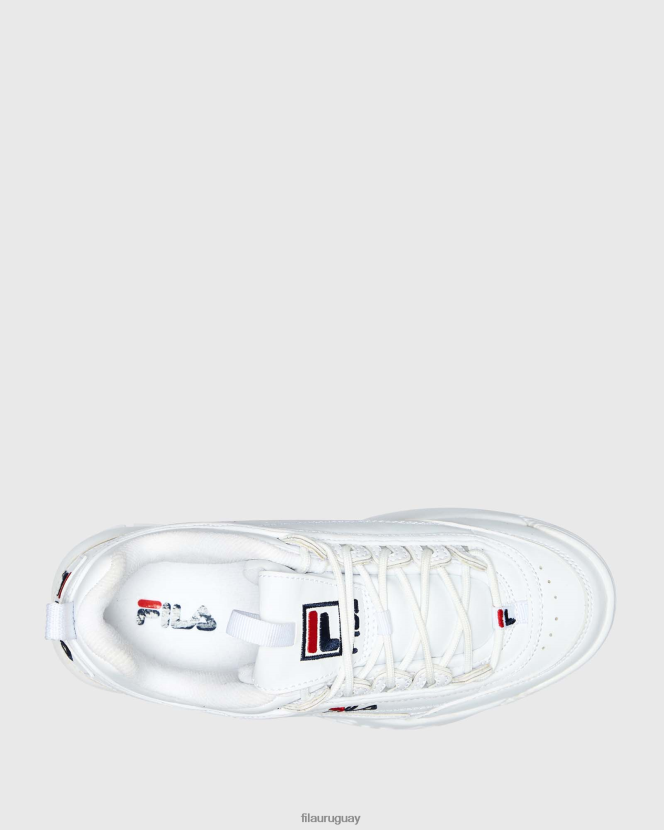 blanco FILA fila disruptor ii mujer blancas 6L8PR23005