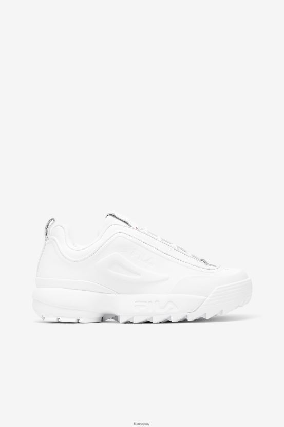 blanco FILA fila disruptor zero blancas mujer 6L8PR21200