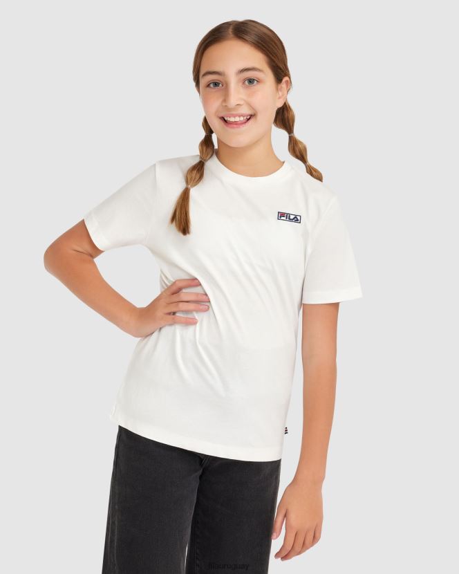 blanco FILA camiseta fila parker niño blanca 6L8PR23085