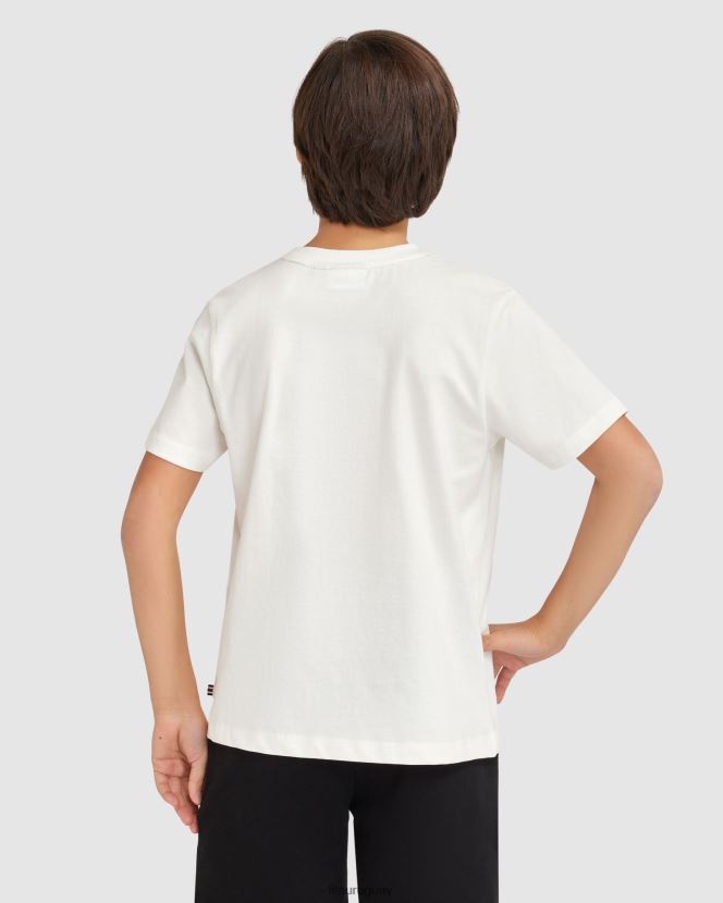 blanco FILA camiseta fila parker niño blanca 6L8PR23085