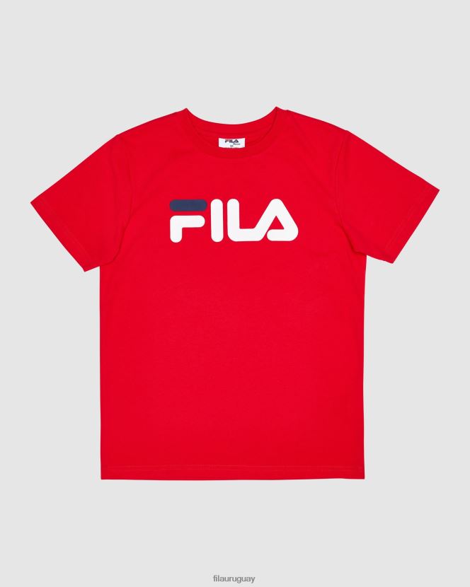 rojo FILA camiseta clásica infantil fila roja 6L8PR23098