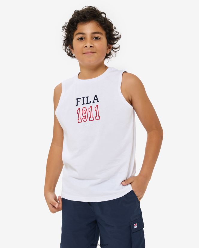 blanco FILA camiseta fila zoki blanca 6L8PR23111