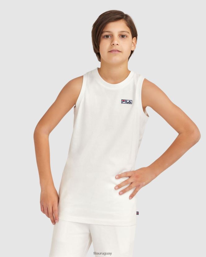 blanco FILA fila parker niño blanca 6L8PR23071